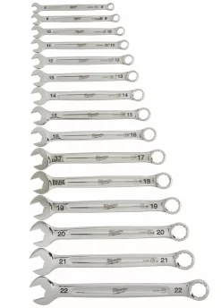 Milwaukee 4932464258 15pc Metric Steeksleutel Set