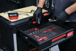 Milwaukee 4932493640 Ringratel-steeksleutel set PACKOUT Foam Inlay MAXBITE - 55-delig