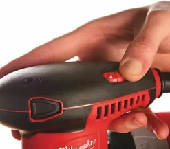 Milwaukee ROS 125 E Excentrische schuurmachine in tas - 300W - 125mm - variabel