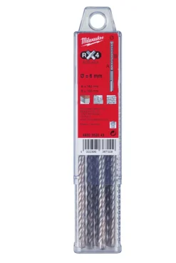 Milwaukee 4932352047 RX4 SDS-Plus Betonboor - 4 snijvlakken - 10 x 100 x 160mm (10st)