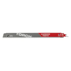 Milwaukee 48475553 Sawzall Reciprozaagblad TCT TORCH Carbide - 300 x 10TPI - metaal - 5st