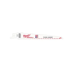 Milwaukee 48475037 Sawzall Reciprozaagblad Thin Kerf - 300 x 5TPI - hout - 5st