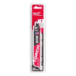 Milwaukee 48475561 Sawzall Reciprozaagblad TCT TORCH NITRUS - 150 x 8TPI - metaal - 5st