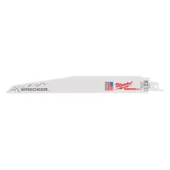 Milwaukee 48475706 Sawzall Reciprozaagblad Wrecker - 230 x 7/11TPI - multi mat. - 5st