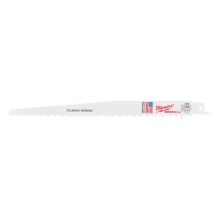 Milwaukee 48475016 Sawzall Reciprozaagblad - 230 x 6TPI - hout/kunststof - 5st