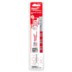Milwaukee 48475712 Sawzall Reciprozaagblad Heavy Duty TORCH - 150 x 10TPI - metaal - 5st