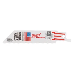 Milwaukee 48475181 Sawzall Reciprozaagblad Thin Kerf - 100 x 14TPI - metaal - 5st