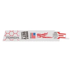 Milwaukee 48475782 Sawzall Reciprozaagblad Heavy Duty TORCH - 150 x 14TPI - metaal - 5st