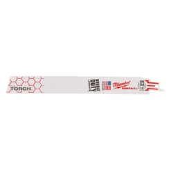 Milwaukee 48475788 Sawzall Reciprozaagblad Heavy Duty TORCH - 230 x 18TPI - metaal - 5st