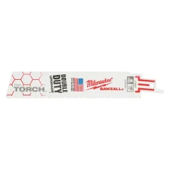 Milwaukee 48475784 Sawzall Reciprozaagblad Heavy Duty TORCH - 150 x 18TPI - metaal - 5st