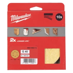 Milwaukee schuurschijf - 150mm - 10st