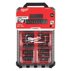 Milwaukee 4932480946 SHOCKWAVE 19-delige Impact duty krachtdoppenset in PACKOUT - 3/8"