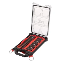 Milwaukee 4932480946 SHOCKWAVE 19-delige Impact duty krachtdoppenset in PACKOUT - 3/8"