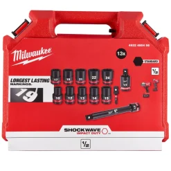 Milwaukee 4932480456 SHOCKWAVE 13-delige Impact duty krachtdoppenset - ½˝
