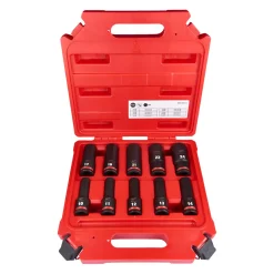 Milwaukee 4932480457 SHOCKWAVE 10-delige Krachtdoppenset in koffer