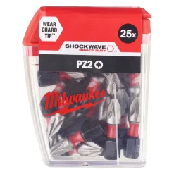Milwaukee 4932430864 Shockwave Gen II PZ2 25mm 25stuks