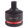 Milwaukee 4932480405 SHOCKWAVE Verloopstuk - 3/4" naar 1/2"