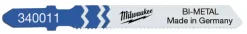 Milwaukee T 118 AF Decoupeerzaagblad - 55 x 1,2mm - Hout (5st) - T 118 AF