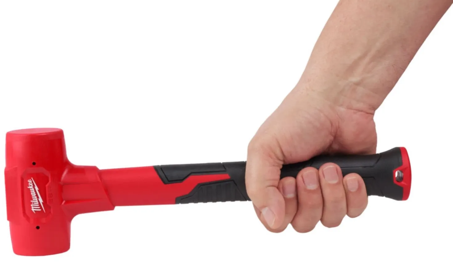 Milwaukee 4932492350 Terugslagvrije hamer - fiberglas handgreep - 790 gram