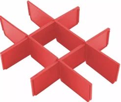 Milwaukee 4932479104 Verdelers voor Milwaukee Packout koffer met 3 lades