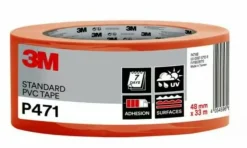 3M P47148 Bekistingstape PVC - 48mm x 33m