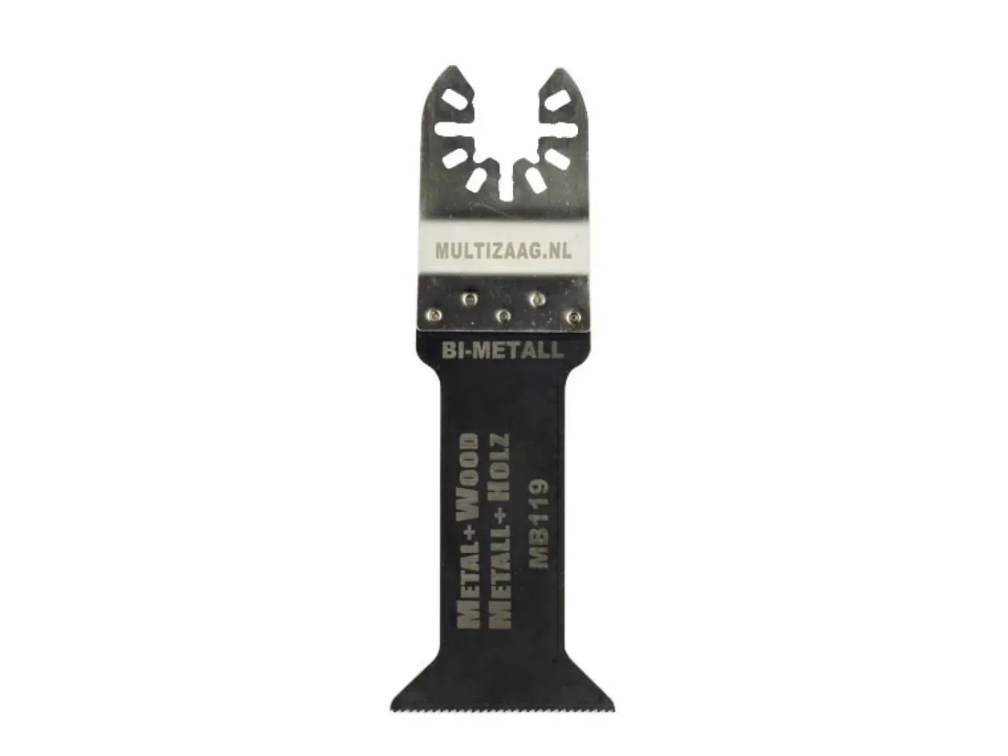 Multizaag MB119 Multitool zaagblad - Universeel - Bimetaal verlengd - 78mm