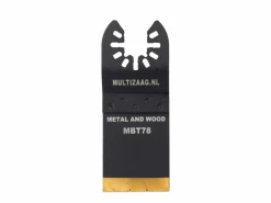 Multizaag MBT78 Multitool zaagblad - HSS titanium - 50mm