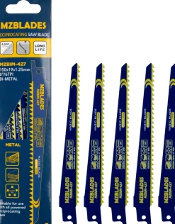 Multizaag MZBIM-427 Reciprozaagblad Bimetaal - 5 stuks
