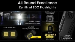 Nitecore EDC29 Zaklamp - Oplaadbaar - 6500Lm
