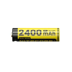Nitecore NH2400 Oplaadbare AA Li-Ion batterij 2400mAh met USB-C Poort -4 stuks