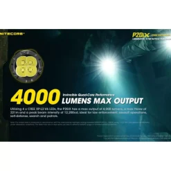Nitecore P20IX Zaklamp - 4000Lm - oplaadbaar