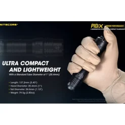 Nitecore P10ix Zaklamp - 4000Lm - oplaadbaar