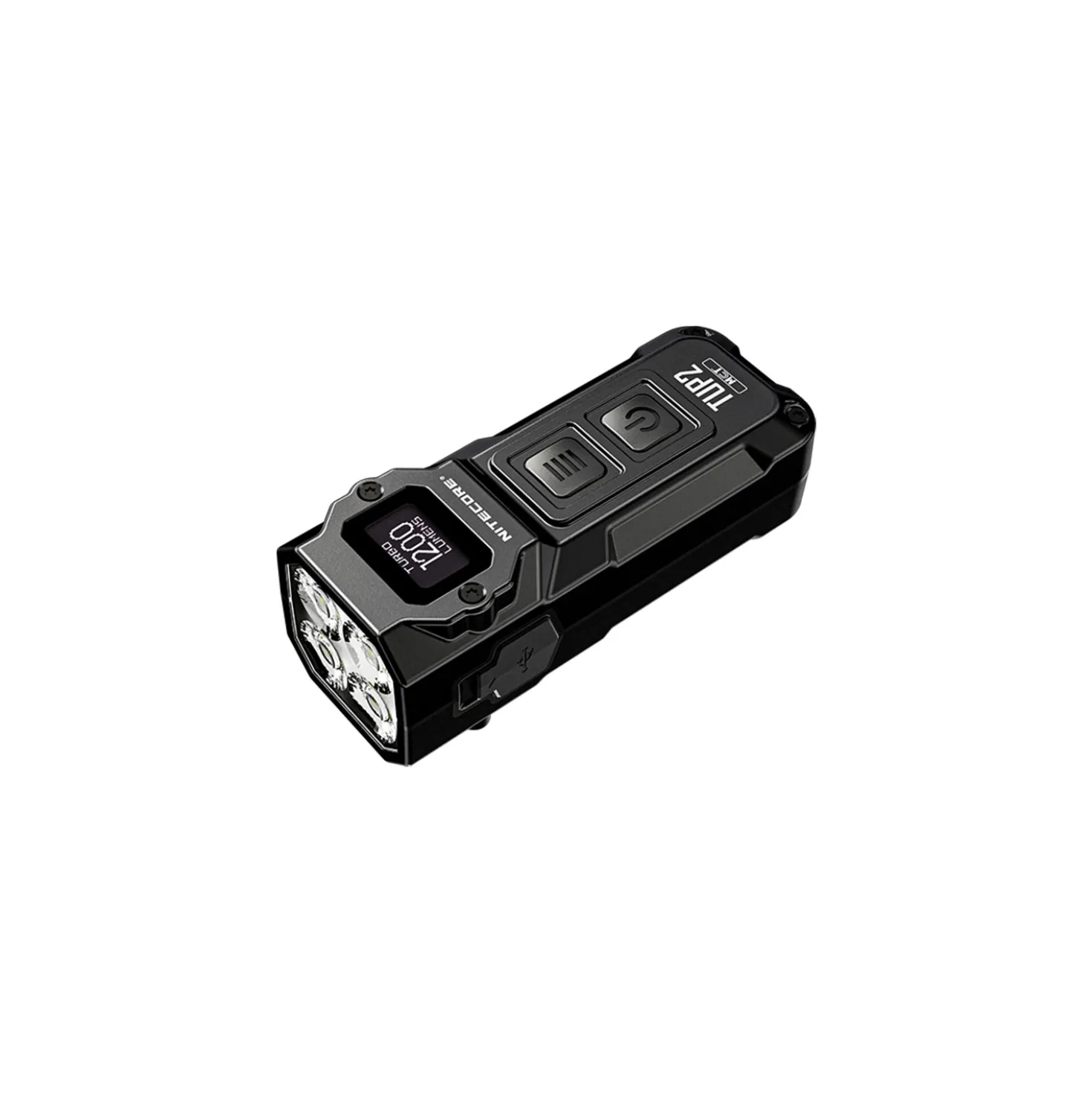 Nitecore TUP2 Zaklamp - oplaadbaar - 1200Lm - Zwart