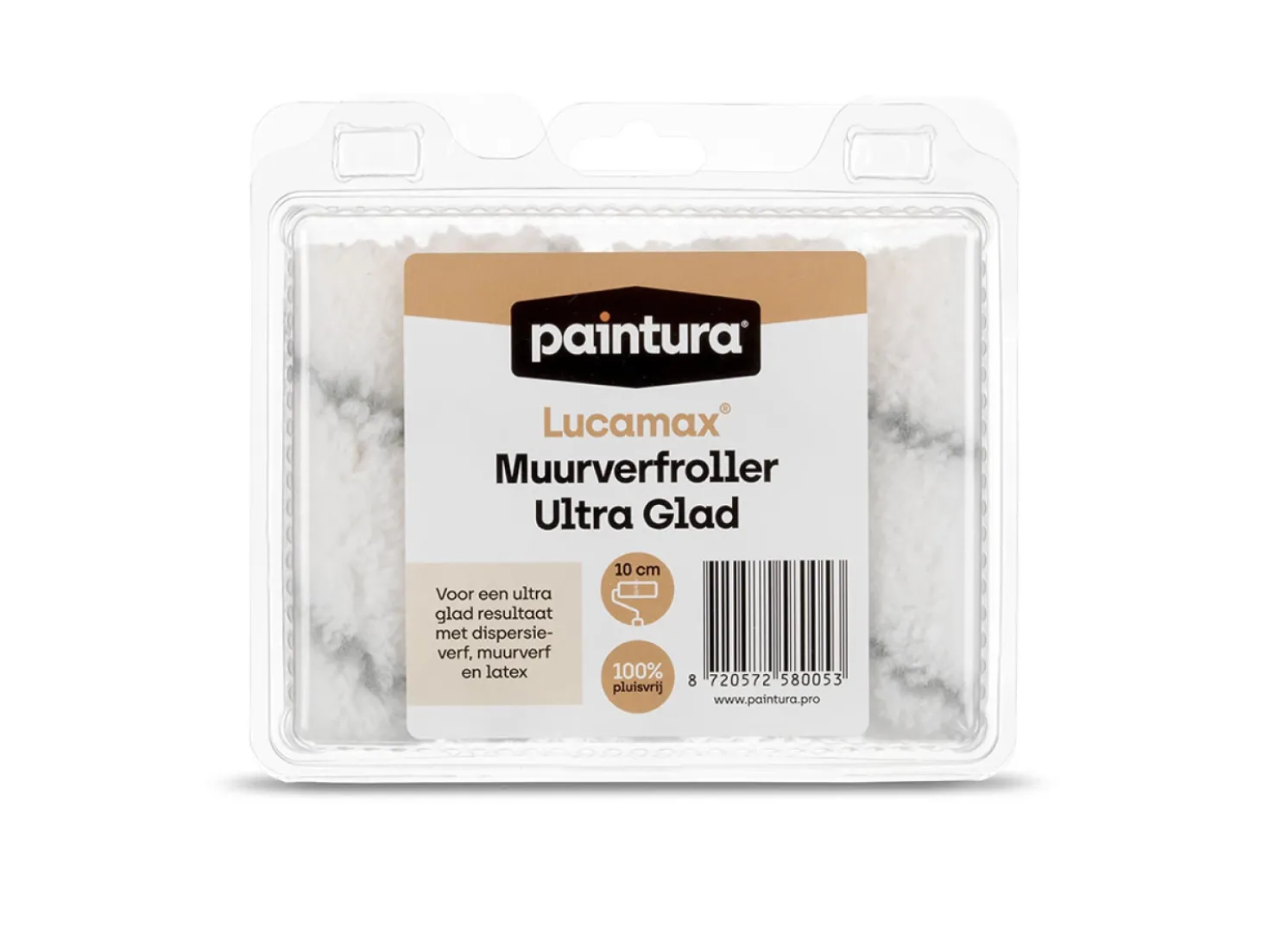 Paintura Lucamax Muurverfroller ultra glad - 10cm (2st)