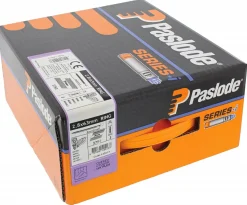 Paslode 142013 Papiergebonden Stripnagels incl. gas IM90 - 2,8x63mm - Ring Galv+ Rd (3750st)