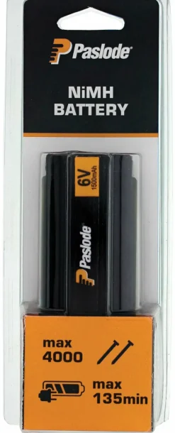 Paslode 018890 6V Nimh accu ovaal - 1,5Ah