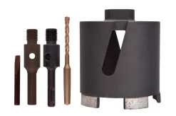 Perfectmate EPD0631 Dozenboor Diamant - 82 x 70mm - M16 - incl. adapters en centreerboor