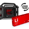 PerfectPro ROCKPRO Bouwradio - FM RDS / DAB+ - AUX-in - bluetooth - werkt op netstroom en lithium accu