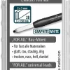 Pica 6040 BIG Dry Navulling - Grafiet/Wit (12st)