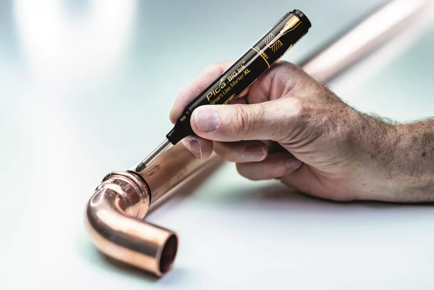 Pica 7046 BIG Ink Markeerstift XL - Zwart