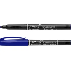 Pica 534/41 Classic Permanent Pen - Rond - Blauw - 1mm