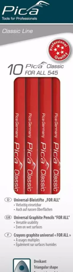 Pica 545/24 Classic Universeel potlood - 230mm - Grafiet (10st.)