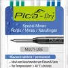 Pica 4040 Dry Navulling in blister - Blauw/Wit/Groen (8st)