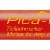 Pica 150/40 Ink Markeerstift voor diepe gaten - Rood