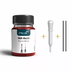 Pica 55840 Navulset Ink & BIG Ink rood (25ml)