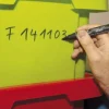 Pica 520/41 Permanent Marker - Rond - Blauw - 1-4mm