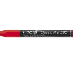 Pica 590/40 PRO Markeerkrijt - Rood - 12 x 120mm (12st)