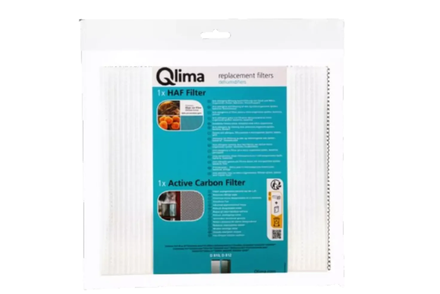 Qlima D 81x HAF filter voor D 812 smart