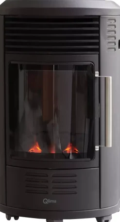 Qlima Gaskachel GH 8034 zwart - 3,4kW