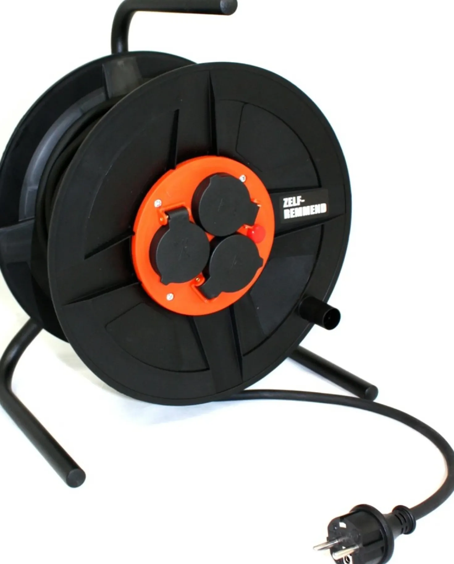 QwattPRO 1111019 BlackMaster Kabelhaspel - H07RN-F - IP44 - 25m